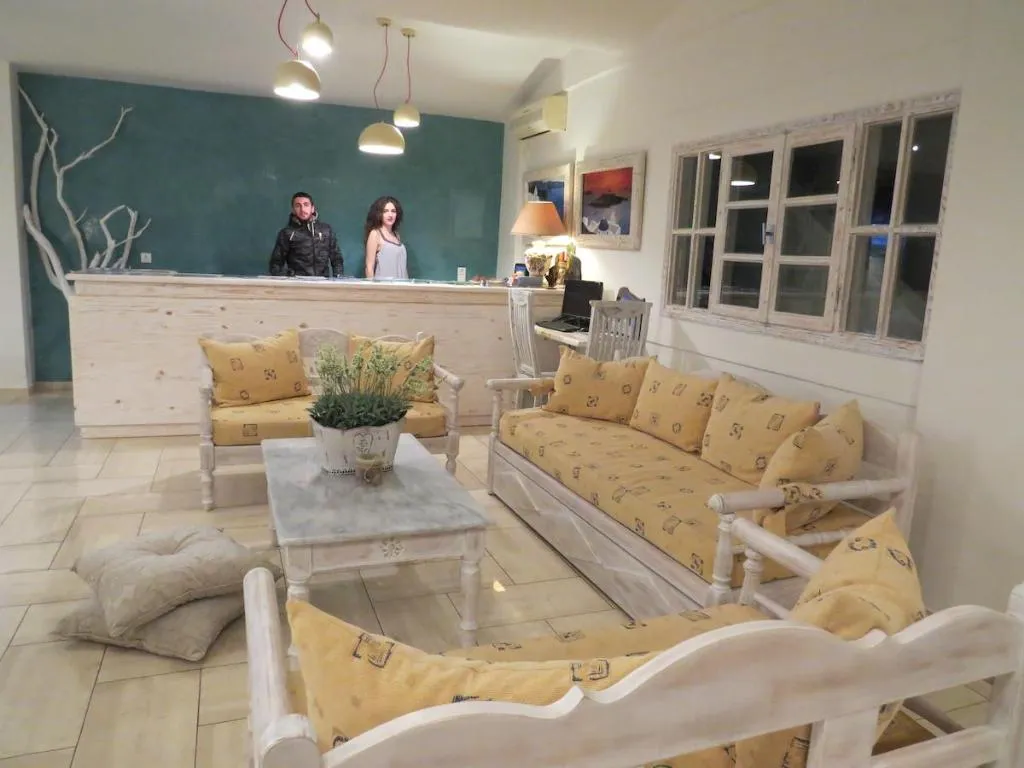Lobby, Villa Manos, Santorini