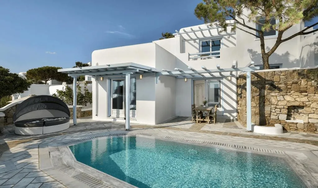VILLA TWO BEDROOMS WITH PRIVATE POOL Room, Saint John Hotel Villas & Spa, Mykonos