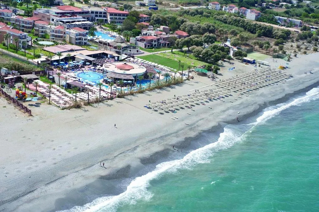 General view, Atlantica Caldera Beach, Crete