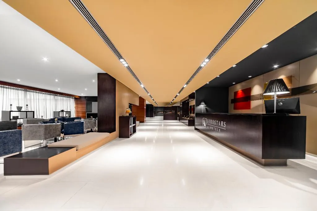 Lobby, Eurostars Lisboa Parque Hotel, Lisbon