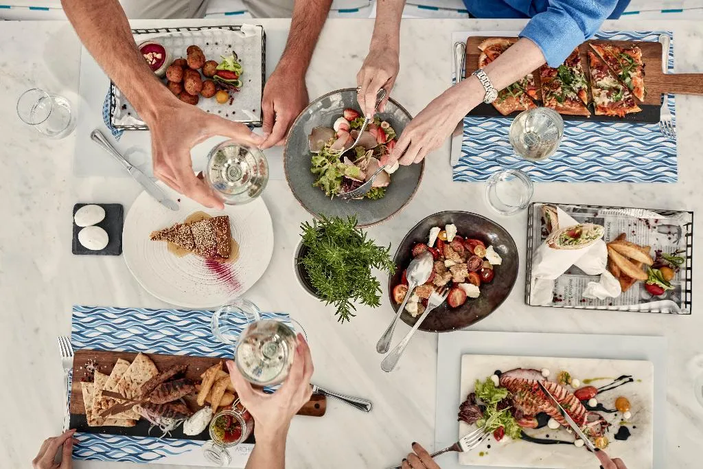 Restaurant, Archipelagos Hotel, Mykonos