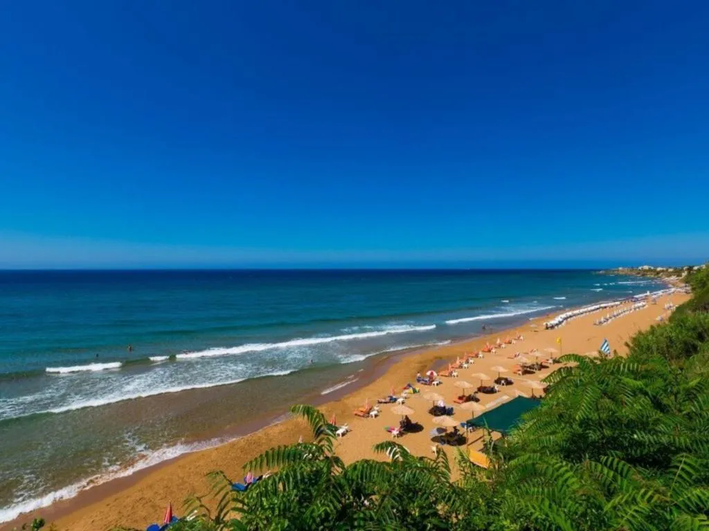 Beach, Bruskos Hotel & Suites, Corfu