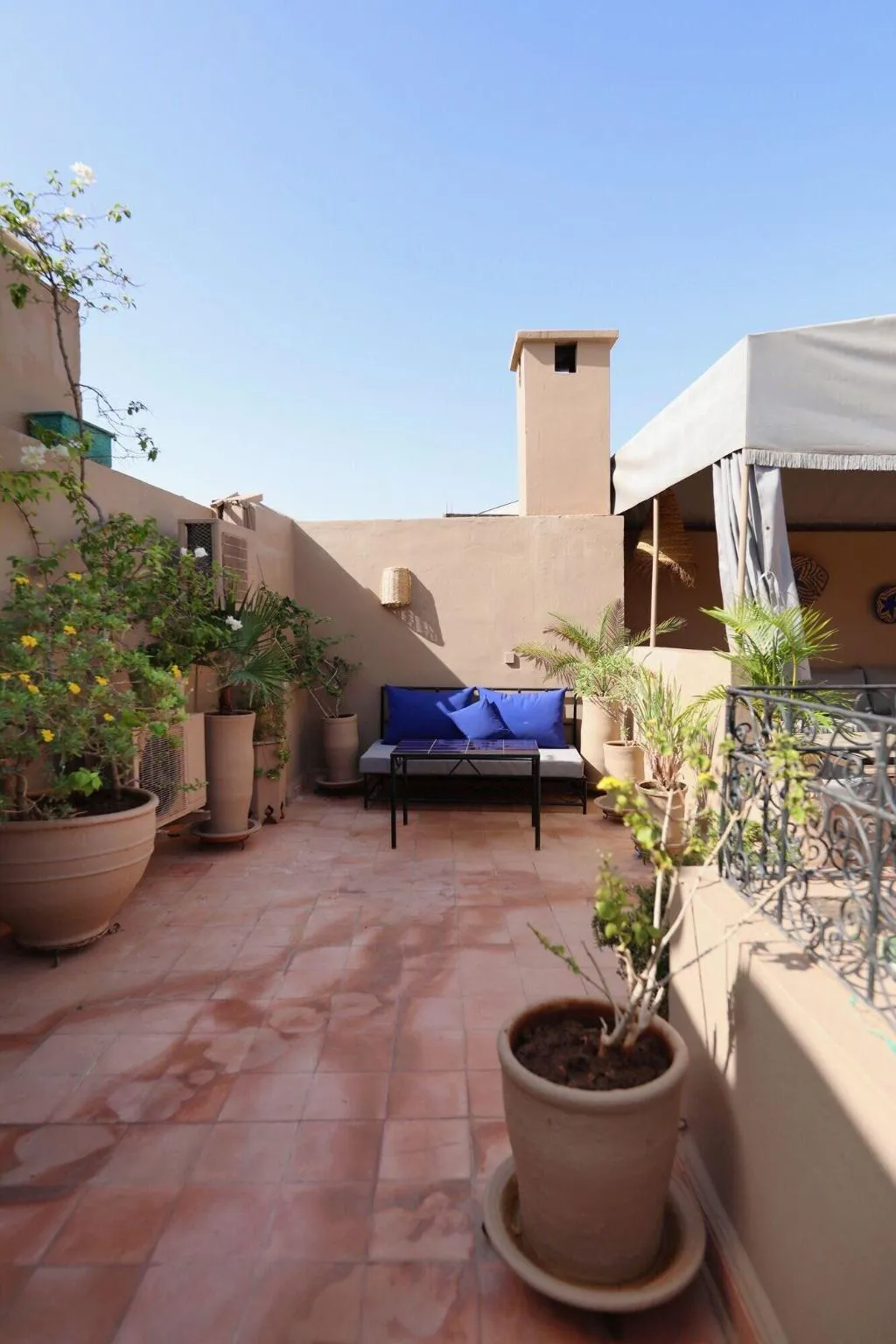 General view, Riad Noor Charana, Marrakech
