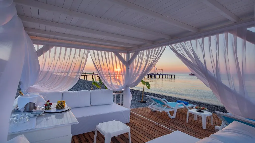 Beach, Club Marco Polo - All Inclusive, Antalya