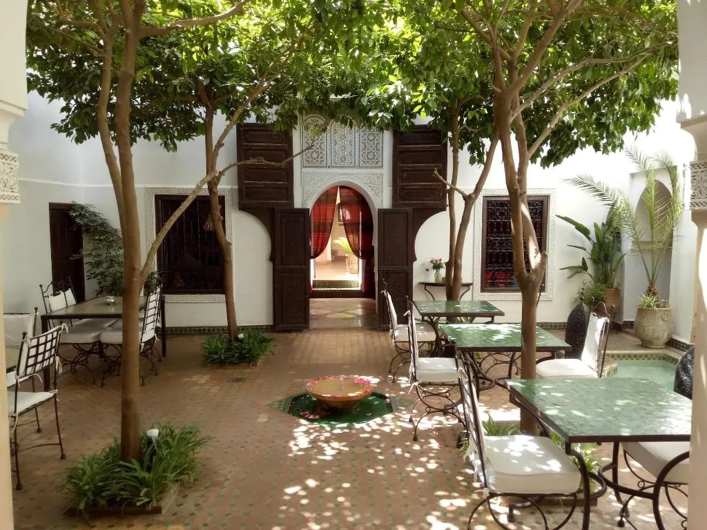 Terrace, Riad Dar Dialkoum, Marrakech