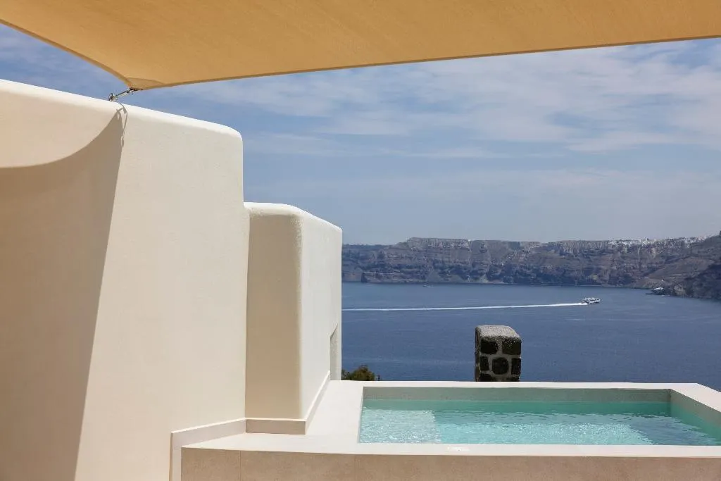 JUNIOR SUITE SEA VIEW Room, Apanemo Hotel, Santorini