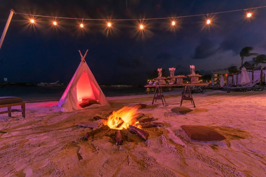 Beach, Hard Rock Hotel Riviera Maya All Inclusive, Cancun Area