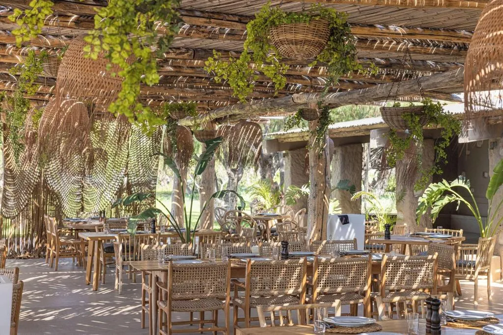 Restaurant, Doryssa seaside resort, Samos