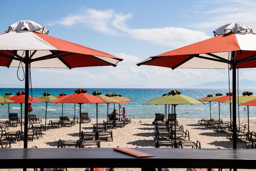 Beach, Simantro Resort, Halkidiki