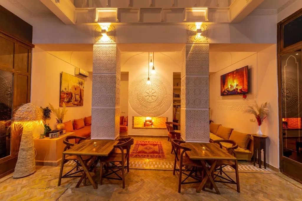 Lobby, Riad Ambre Et Jasmin, Marrakech