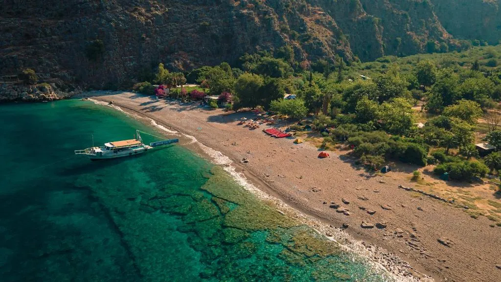 Beach, Butterfly Valley Bungalov, Dalaman