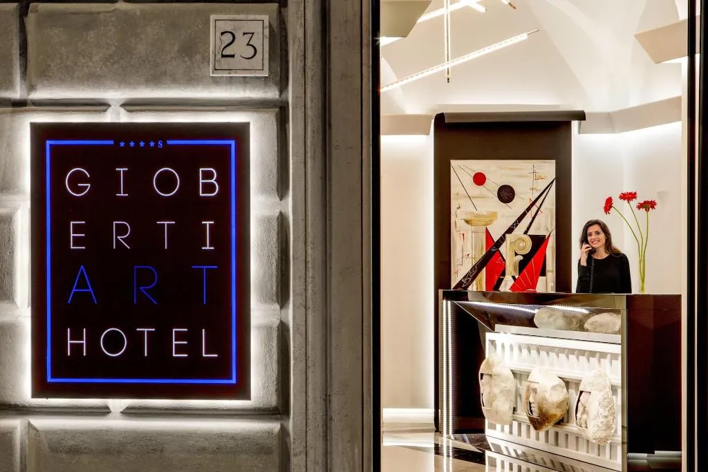 Lobby, Gioberti Art Hotel, Rome