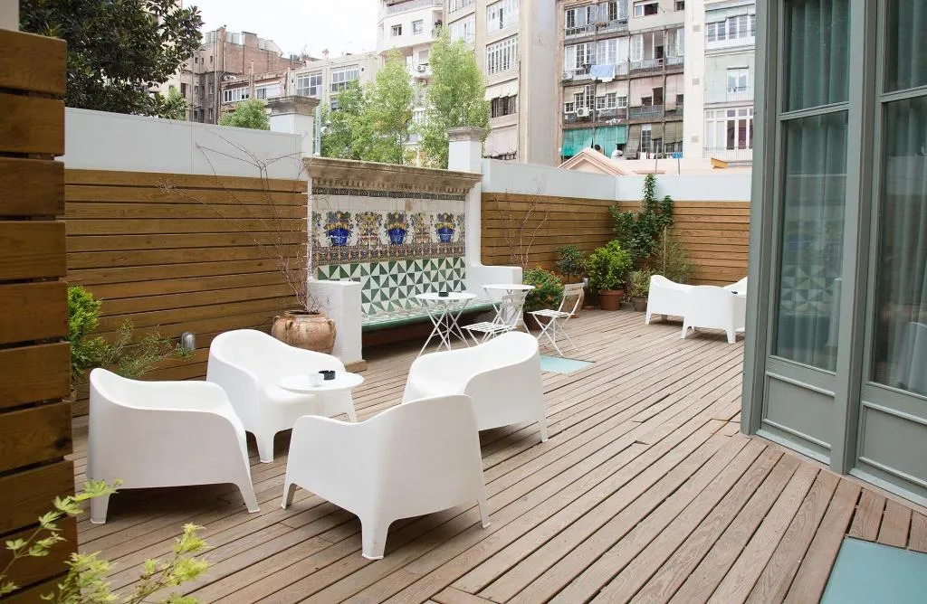 Terrace, Casa Mathilda, Barcelona
