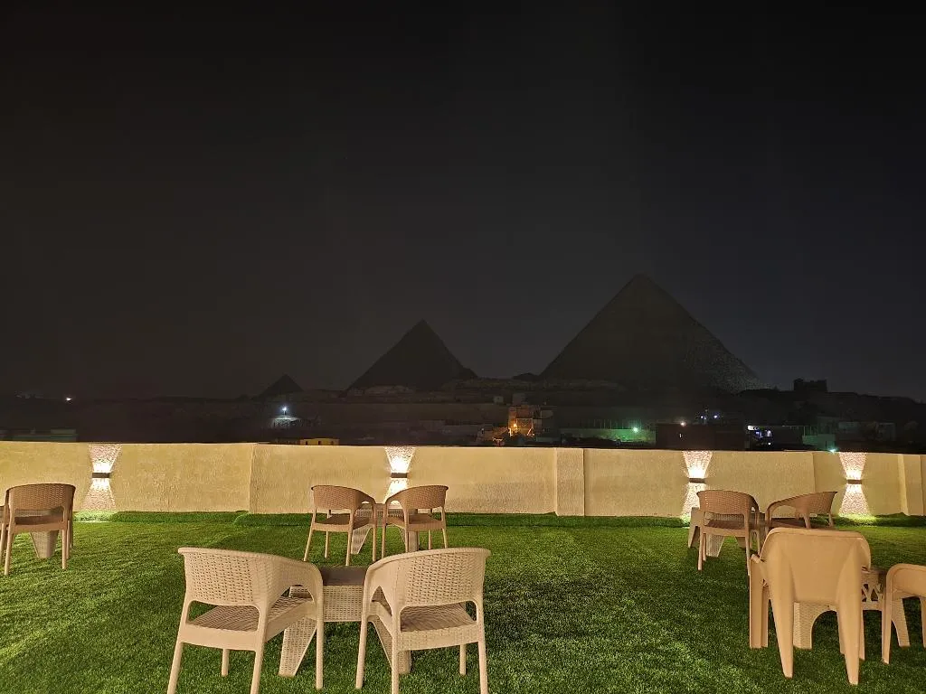 General view, Alibaba Pyramids View, Cairo