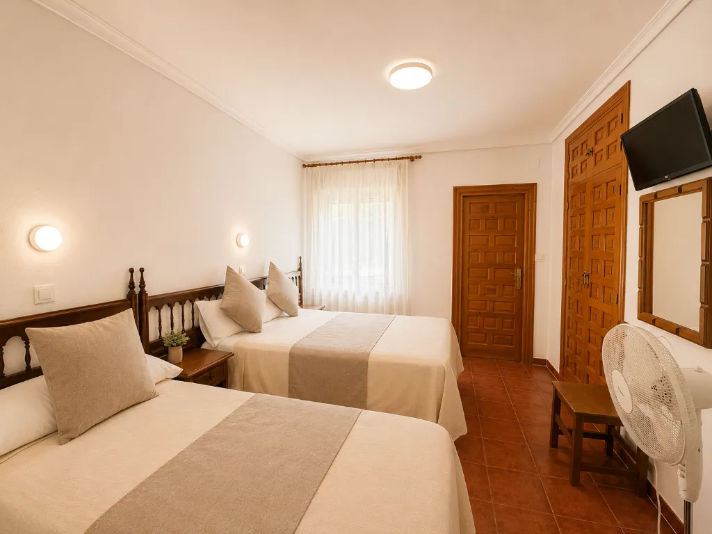 General view, Hostal Bellas, Madrid