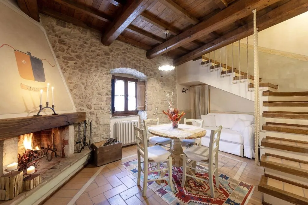 Lobby, Torre Del Nera Albergo Diffuso & Spa, Perugia