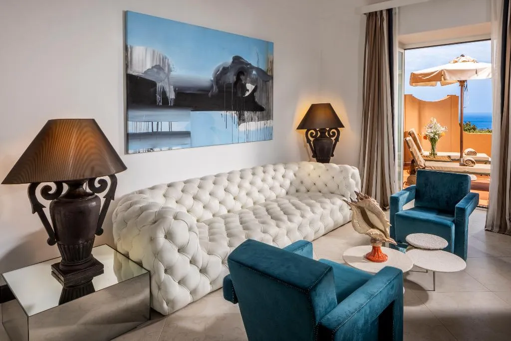 JUNIOR SUITE SEA VIEW Room, Punta Tragara, Naples