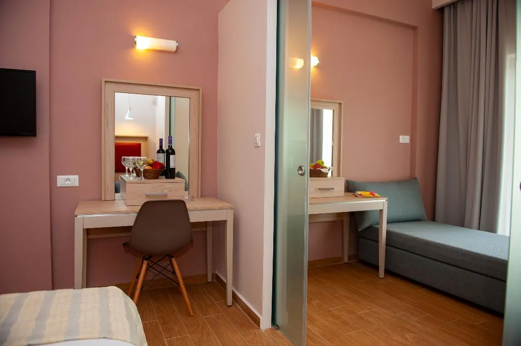 FAMILY ROOM CAPACITY 4 TWO BEDROOMS Room, Filerimos Village, Rhodes