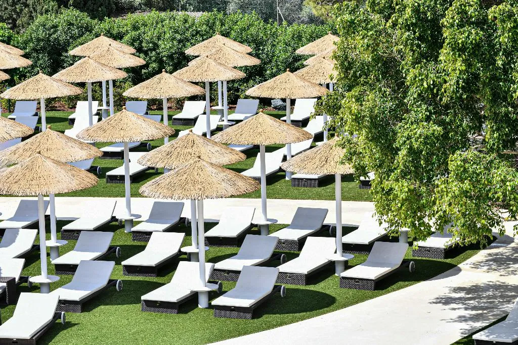 Terrace, Salles Hotel Marina Portals, Majorca