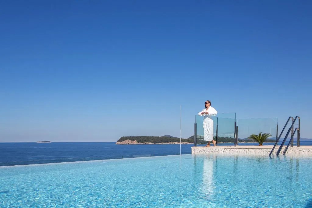 Pool, Royal Blue hotel, Dubrovnik