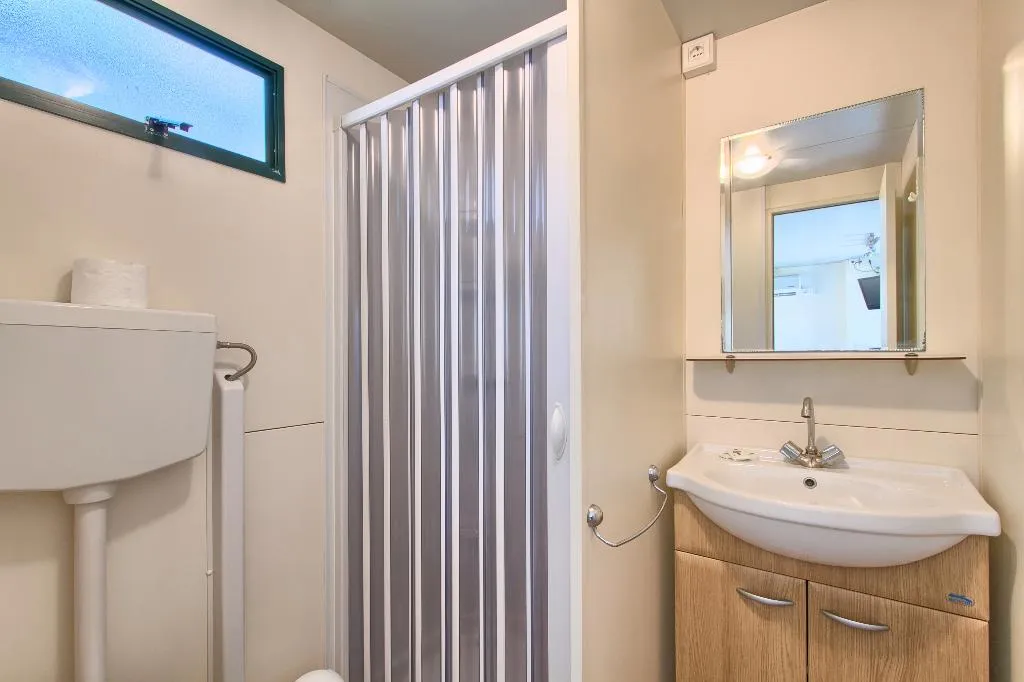 MOBILE HOME TWO BEDROOMS ONE BATHROOM Room, Mobilhomes Camping Oliva, Istria