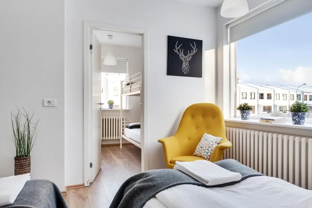 Room, Lækur Hostel, Reykjavik