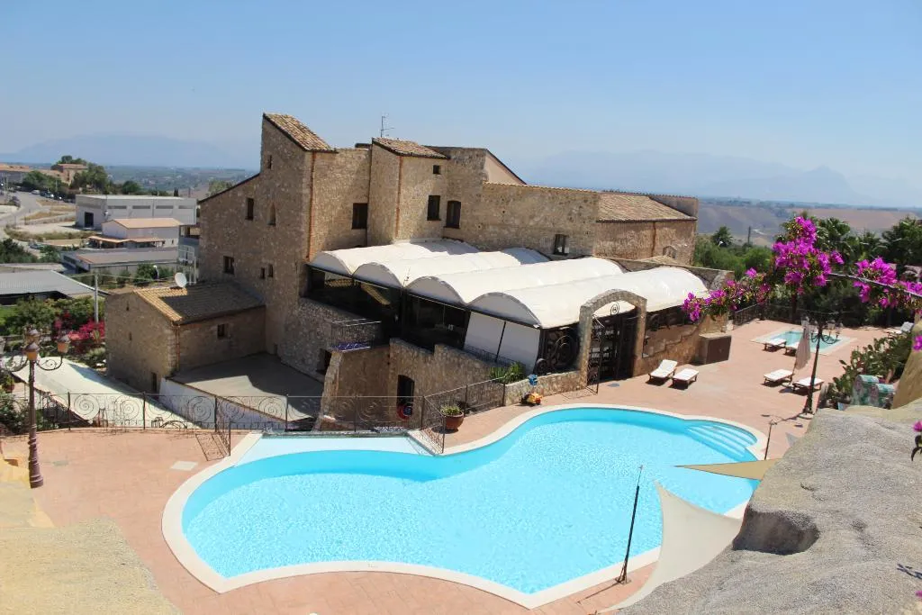 Terrace, Villa Vittoria Hotel, Palermo