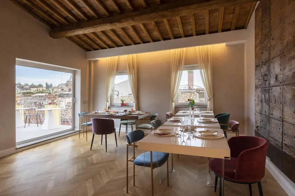 Restaurant, Poesis Experience Hotel, Rome