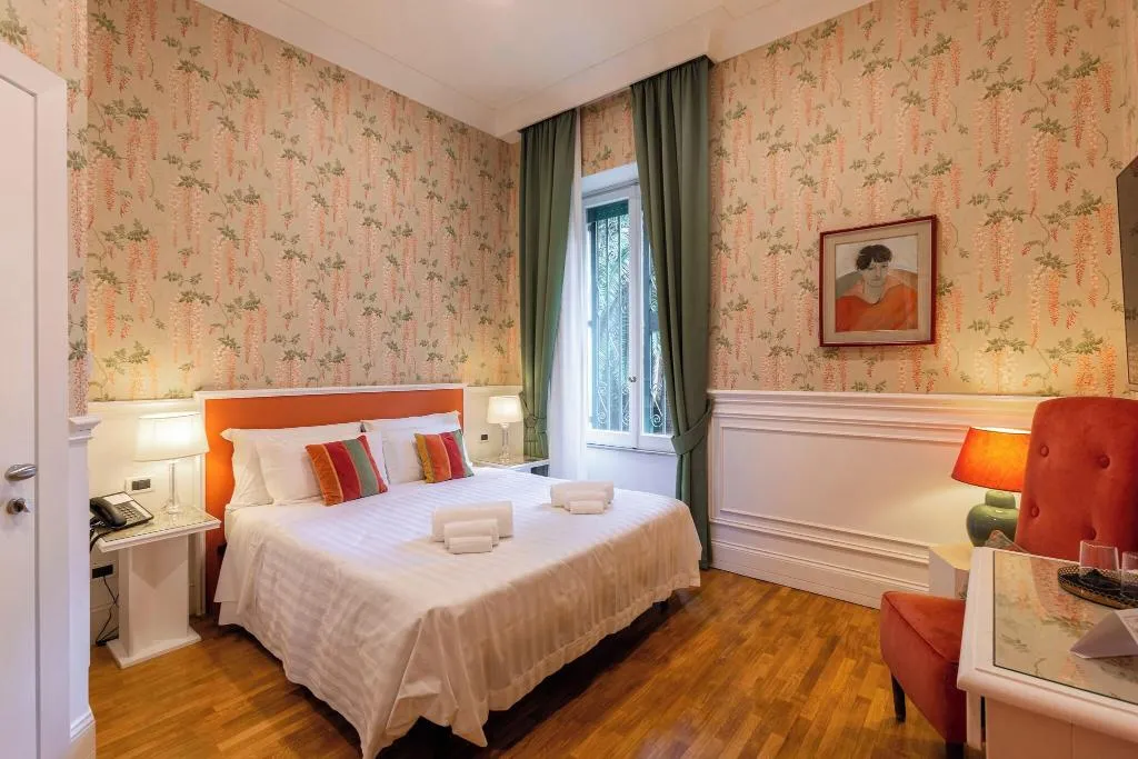 DOUBLE DELUXE Room, Hotel Villa Mangili, Rome