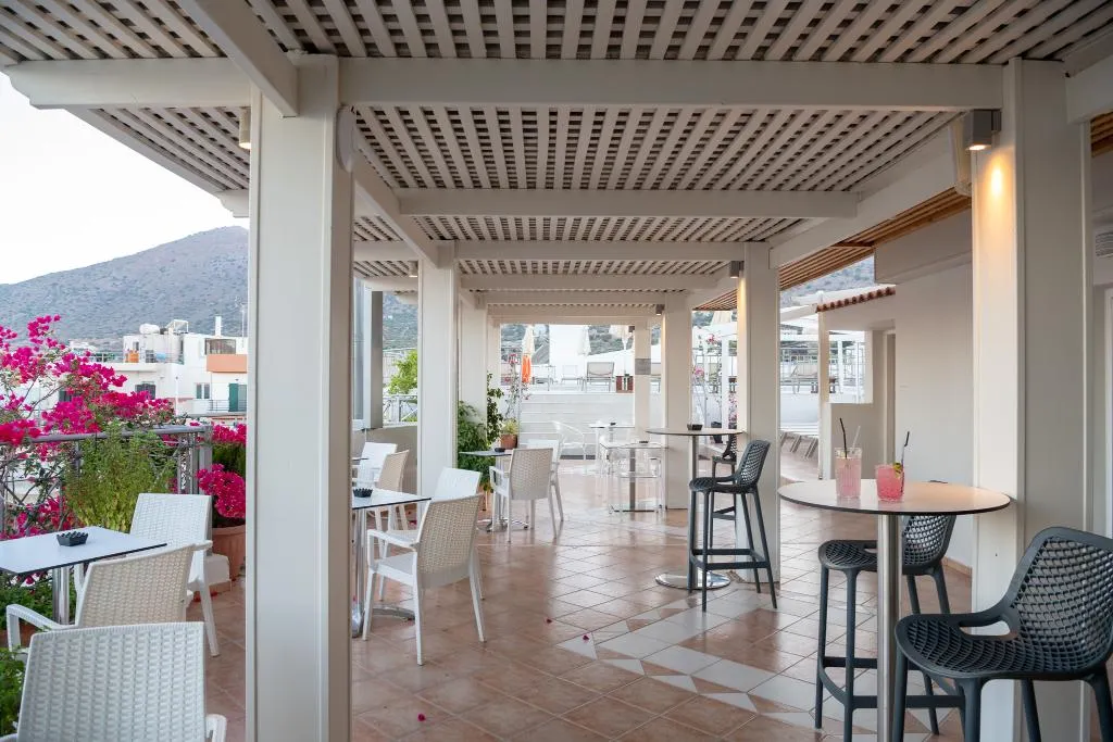 Terrace, Elounda Akti Olous, Crete