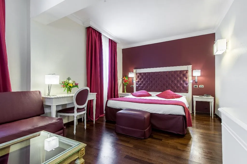 FAMILY ROOM STANDARD Room, Trilussa Palace Congress & Spa, Rome