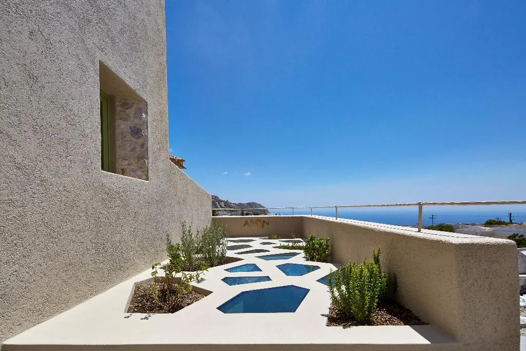 General view, Aeon Suites by Mr and Mrs White, Santorini