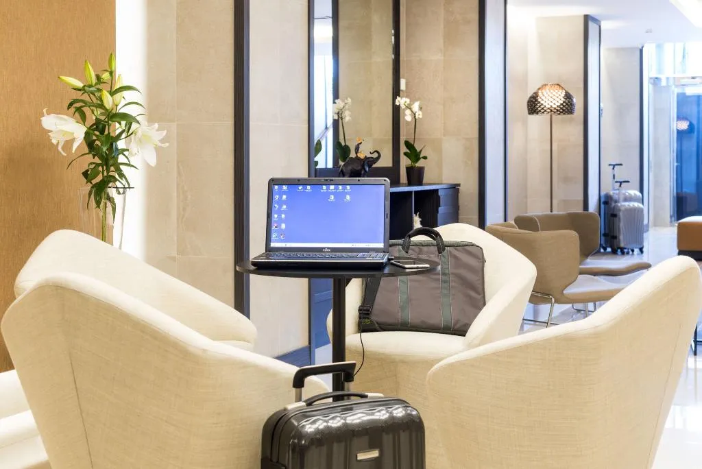 Lobby, Hotel Marsol, Costa Brava