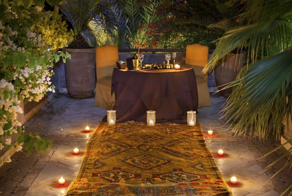 Terrace, Dar Rhizlane, Marrakech