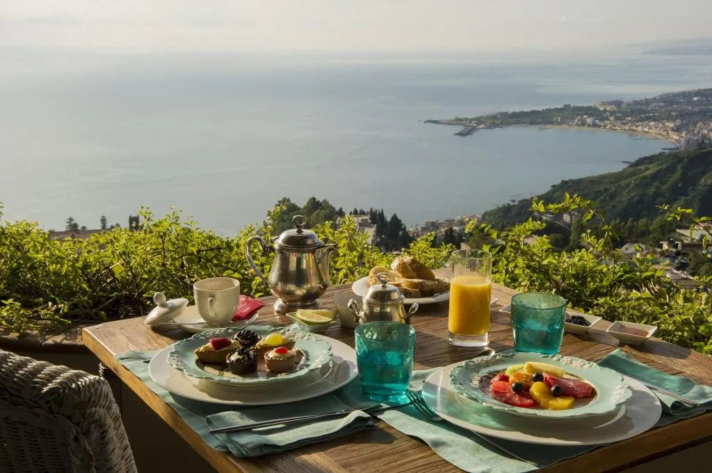 Restaurant, Villa Ducale, Taormina