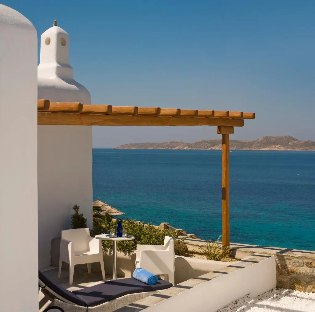 Terrace, Mykonos Grand Hotel & Resort, Mykonos