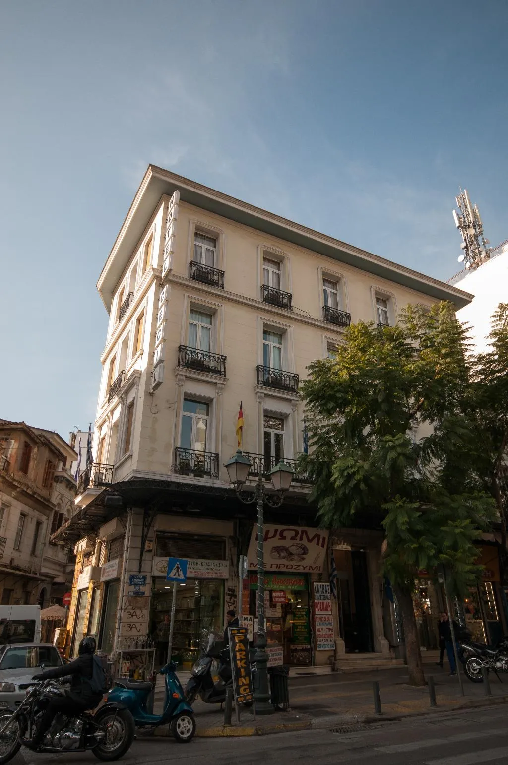 General view, Cecil hotel, Athens