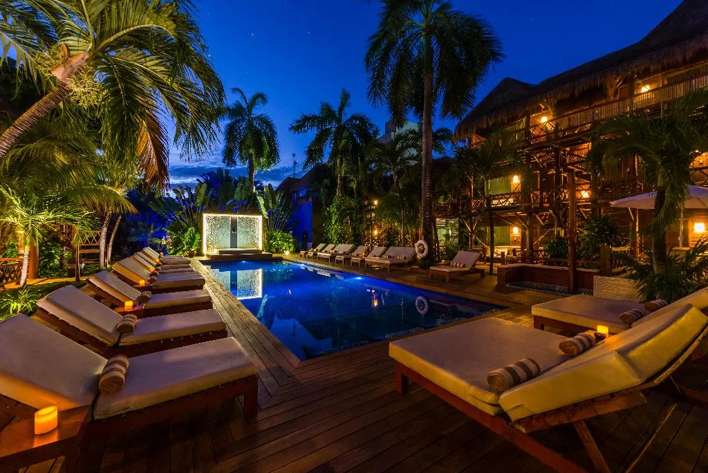 Pool, Magic Blue Spa Boutique Hotel Adults Only, Playa Del Carmen