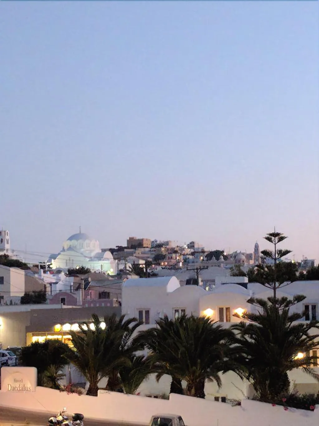 General view, Nemesis, Santorini