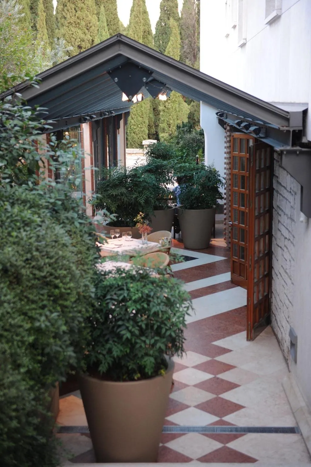 Terrace, Hotel & Restaurant Milan, Istria