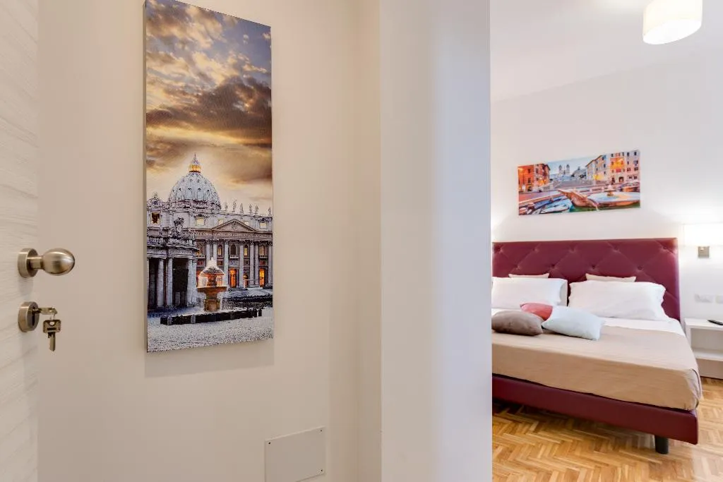 DOUBLE KING SIZE BED Room, Dolce Luxury Rooms, Rome