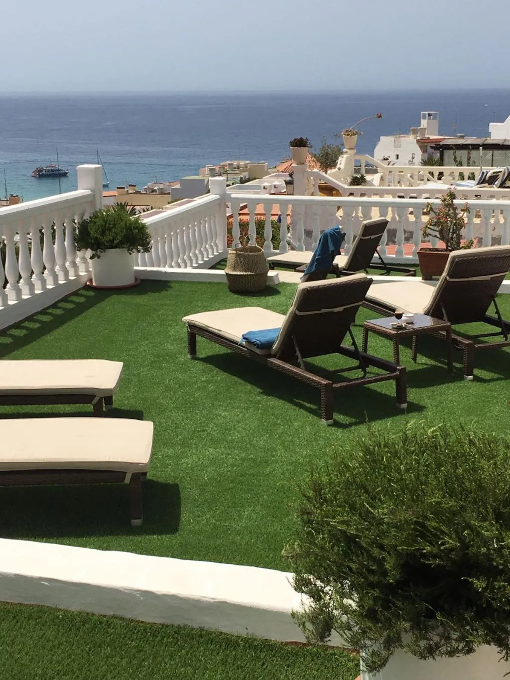 Terrace, Apartamentos Alberto, Fuerteventura