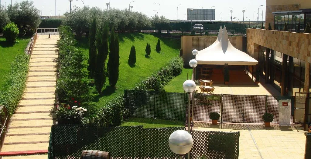 Terrace, Hotel La Princesa, Madrid