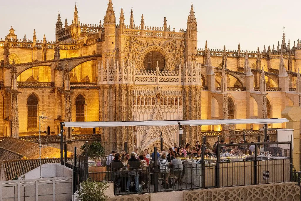 Terrace, Mercer EME Catedral Hotel, Seville