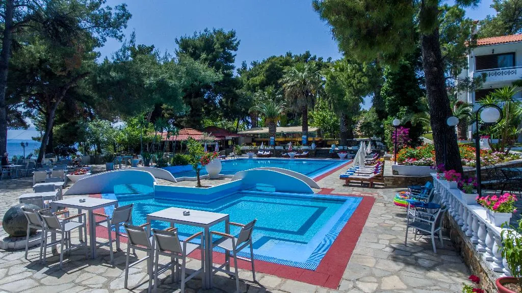 General view, Porfi Beach, Halkidiki
