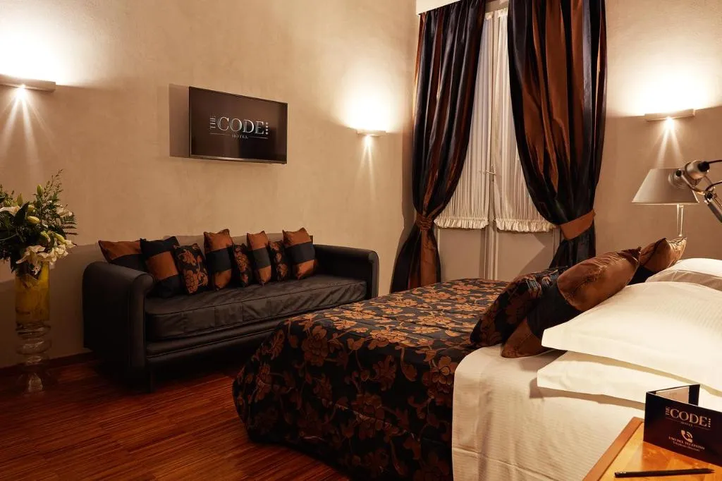 JUNIOR SUITE WITH JACUZZI Room, The Code Hotel, Rome