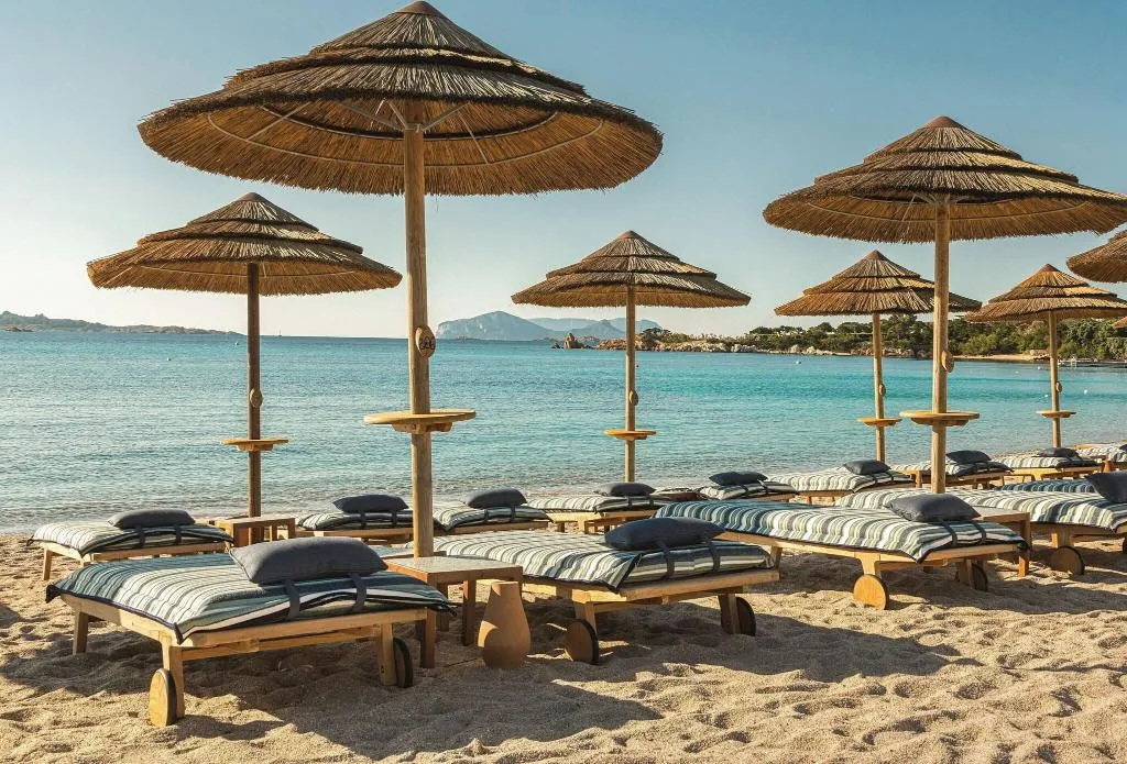 Beach, Romazzino, A Belmond Hotel, Costa Smeralda, Olbia