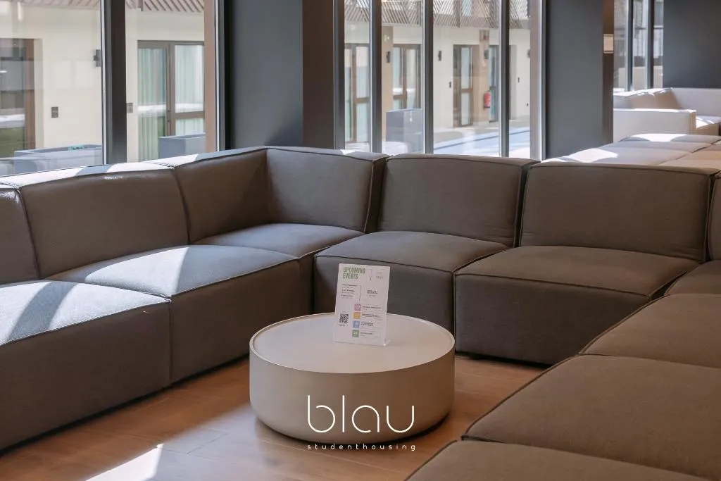 General view, Blau Student Housing, Barcelona