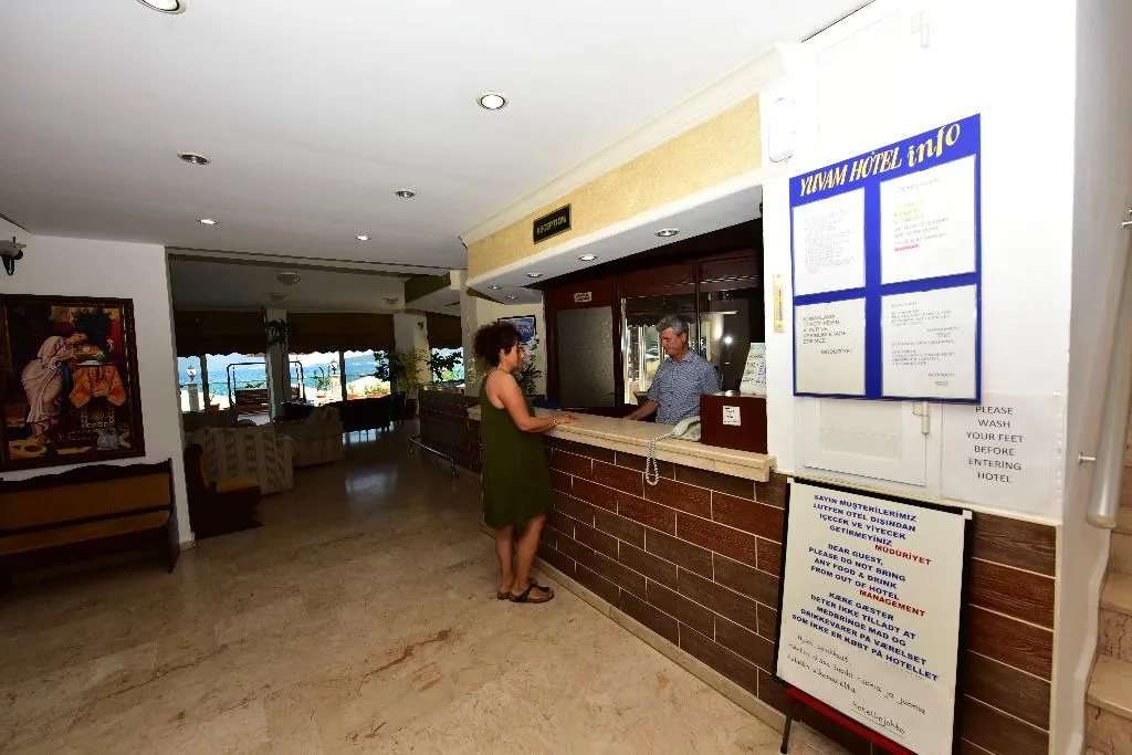 Lobby, Yuvam Hotel Marmaris, Dalaman