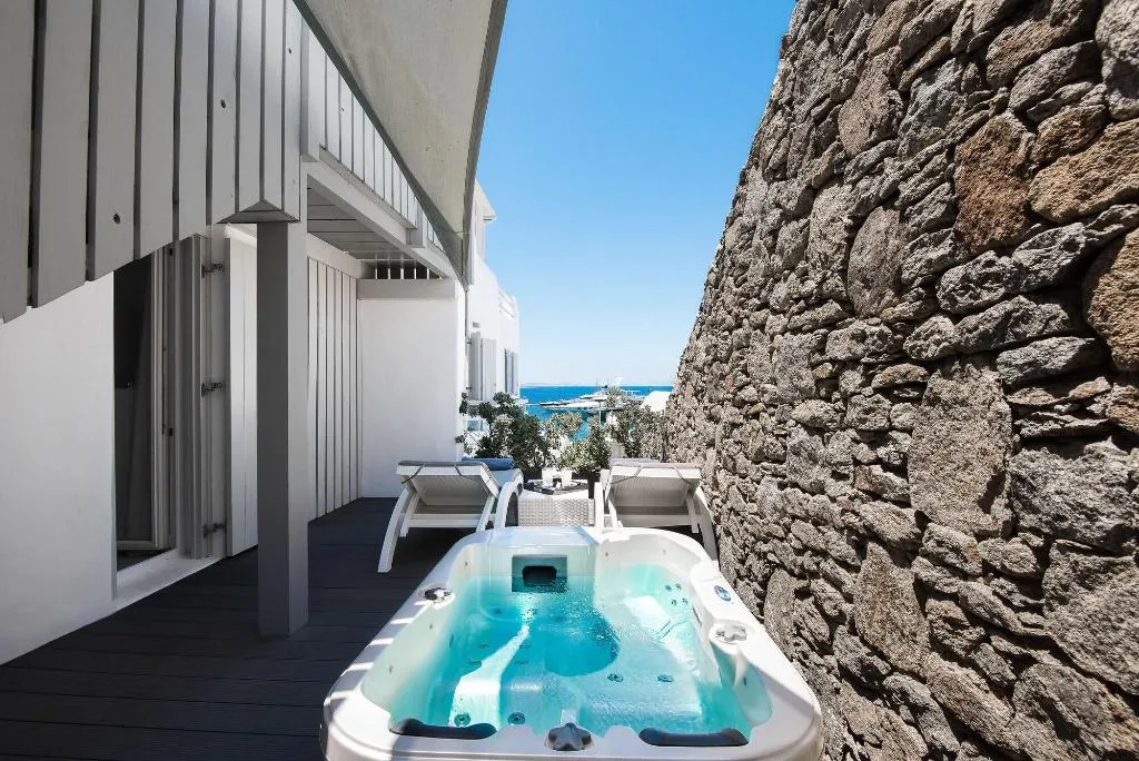 Room, Riva Suites, Mykonos